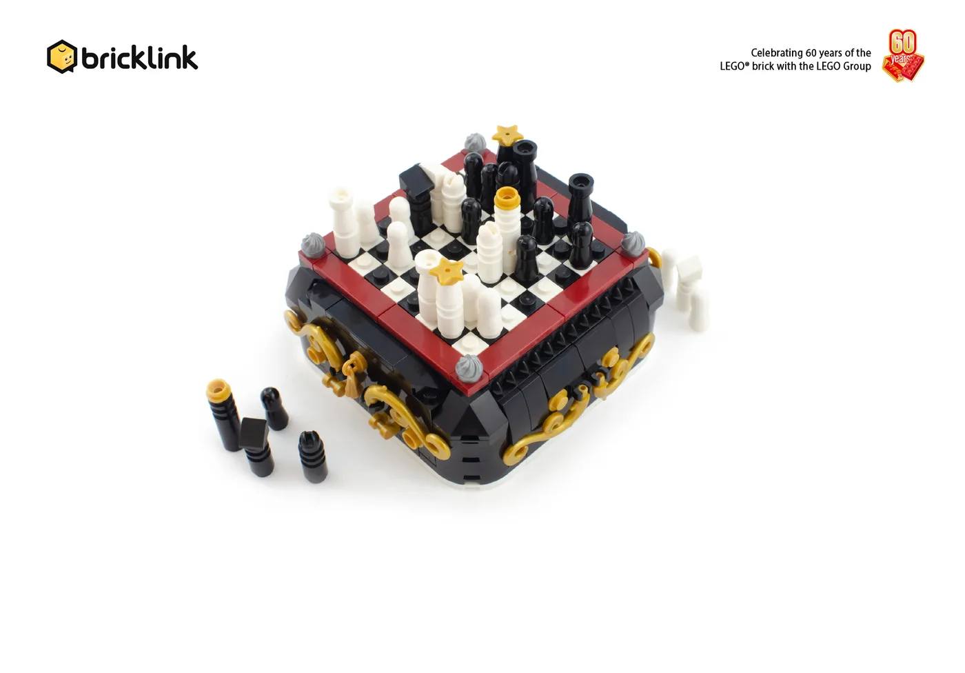 BrickLink 19013 Mini-échecs Steampunk - prix | Brick Broker