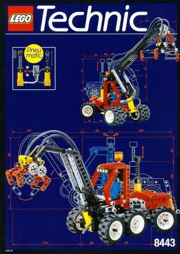 LEGO 8443 Pneumatik-Holzlader - Preise & Vergleich | Brick Broker