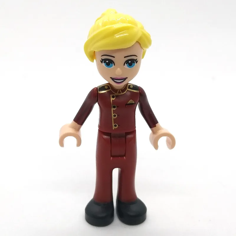 Stephanie - Dark Red Uniform — dans quels sets LEGO ? (fig-011467) | Brick Broker