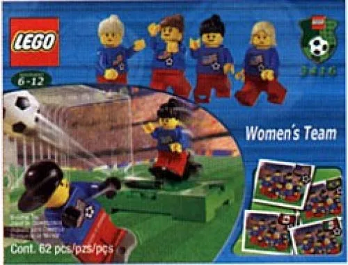 LEGO 3416 Équipe féminine - prix et où acheter | Brick Broker