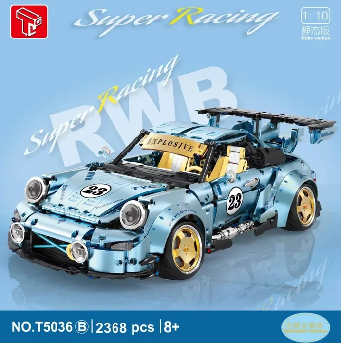 TaiGaoLe Voiture de sport bleu métallisé (TGL-T5036) - prix | Brick Broker