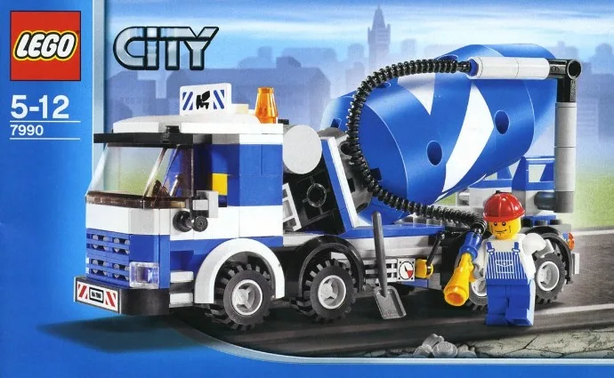LEGO 7990 Bétonnière - prix et où acheter | Brick Broker