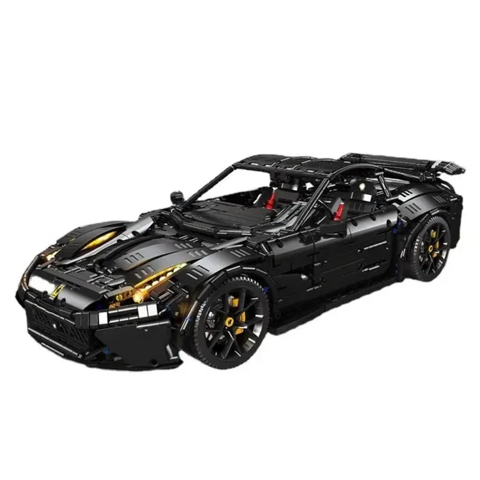 JIESTAR Voiture de course noire F12 Super Sport (JS-91102) - prix | Brick Broker