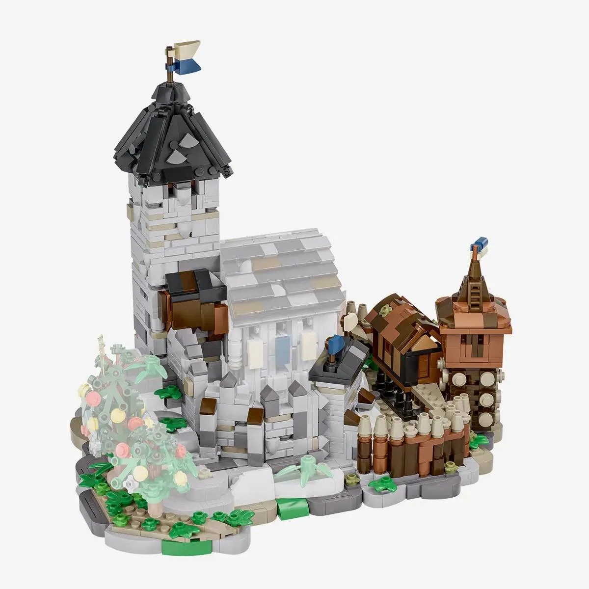 BlueBrixx Château de Blaustein - Donjon et Basse-Cour - Extension calendrier de l'Avent (BB-108753) - prix | Brick Broker