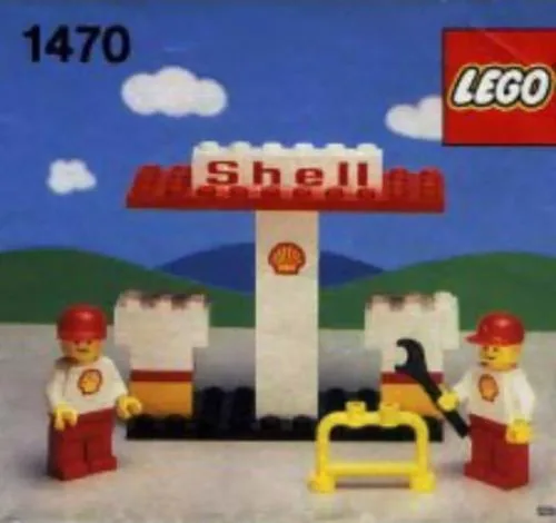 LEGO 1470 Station Shell - prix et où acheter | Brick Broker