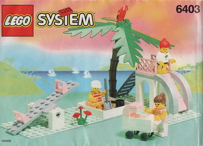 LEGO 6403 Aire de jeux paradisiaque - prix | Brick Broker