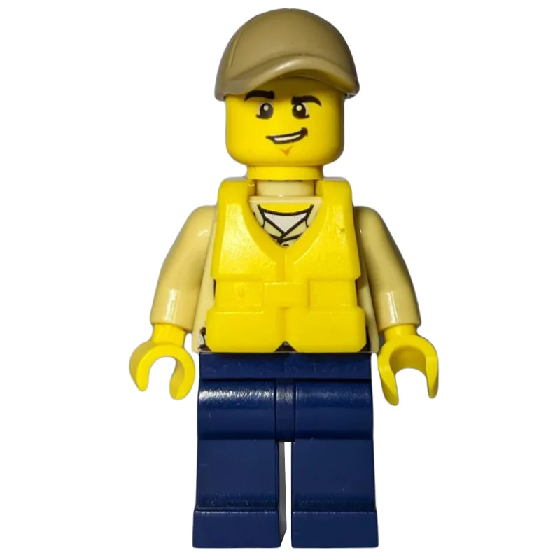 Swamp Police / Ranger, Tan Shirt with Badge a… — minifigurine LEGO | Brick Broker