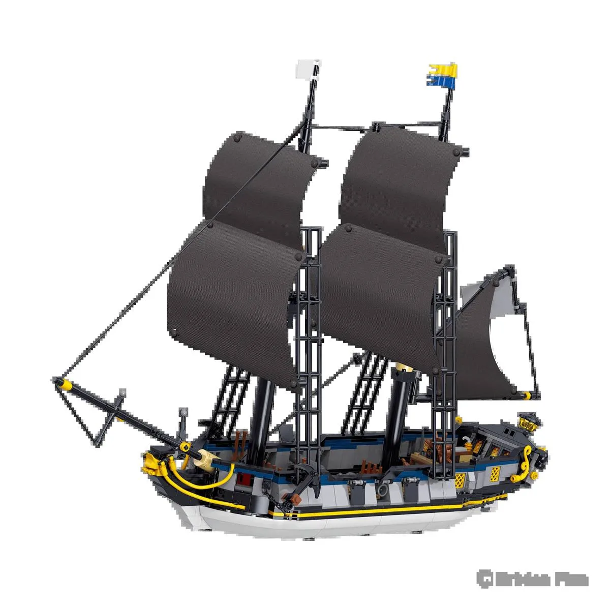 BRIXIES Grand bateau pirate (BRIXIES-222.302) - prix | Brick Broker