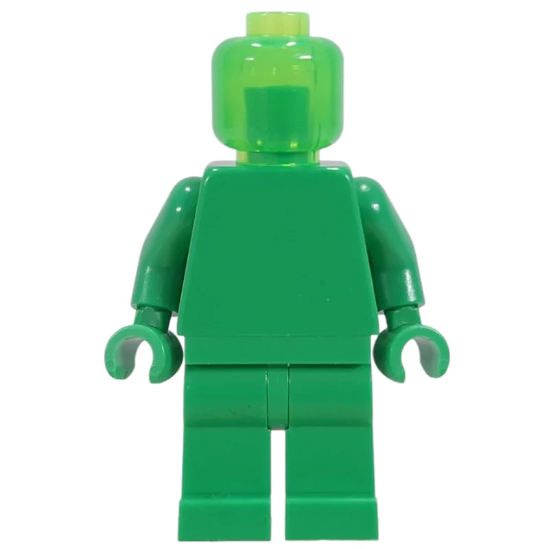 Monochrome, Bright Green with Trans-Bright Gr… — minifigurine LEGO | Brick Broker