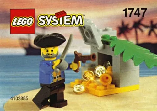 LEGO 1747 Surprise au trésor - prix et où acheter | Brick Broker