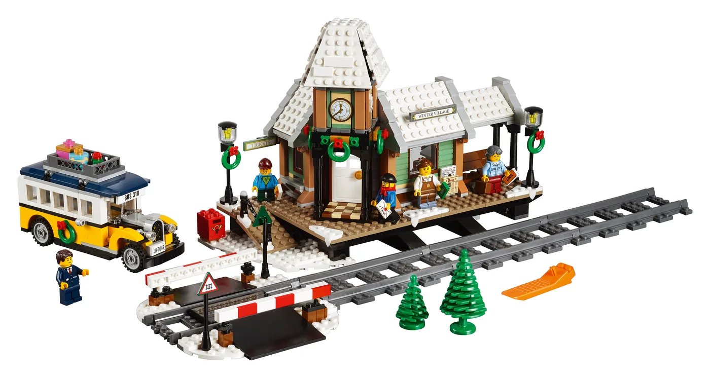 LEGO 10259 Gare du village d'hiver - prix | Brick Broker