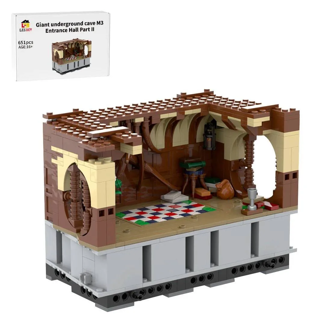 LesDiy Habitation troglodyte médiéval Hall d'entrée modulable M3 (LESDIY-3680244) - prix | Brick Broker