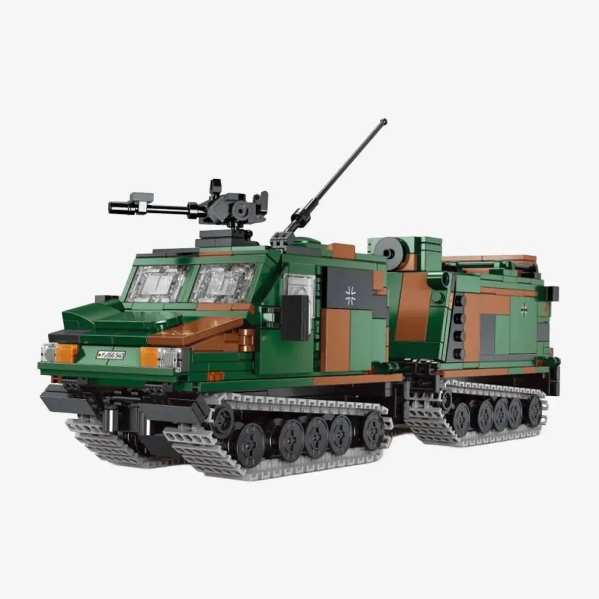 BlueBrixx BV 206 S Husky, Bundeswehr 2 en 1 (BB-105449) - prix | Brick Broker