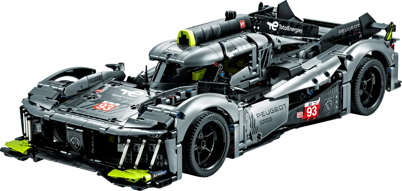 LEGO 42156 Hypercar Hybride Peugeot 9X8 Le Mans - prix | Brick Broker