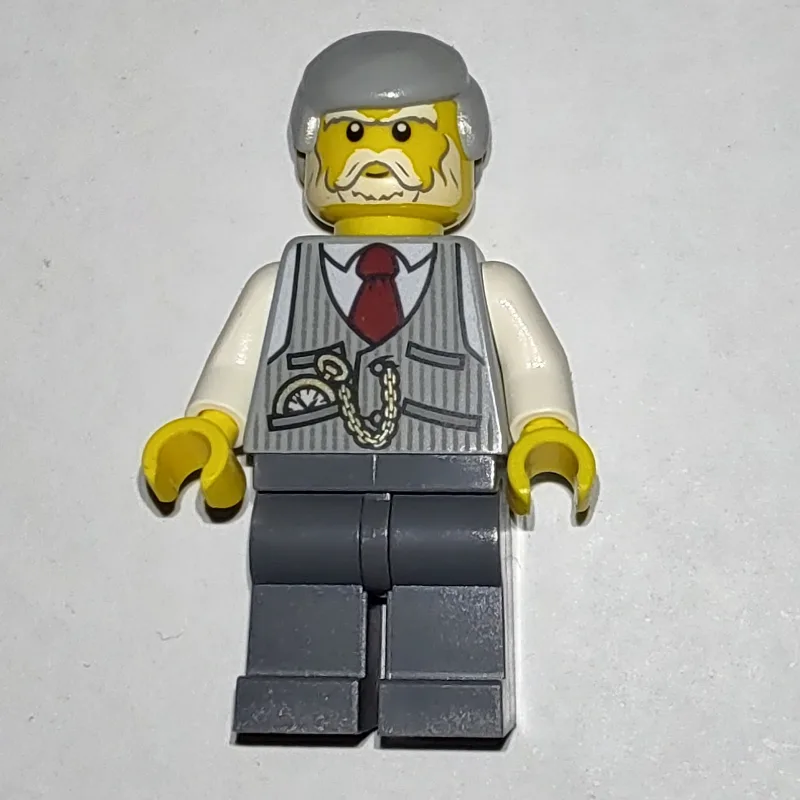 Light Bluish Grey Torso, Dark Bluish Grey Leg… — minifigurine LEGO | Brick Broker
