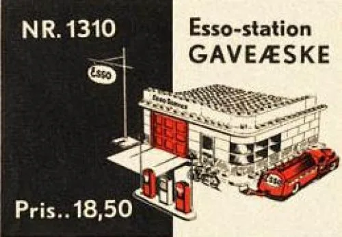 LEGO 1310 ESSO Station-service - prix et où acheter | Brick Broker
