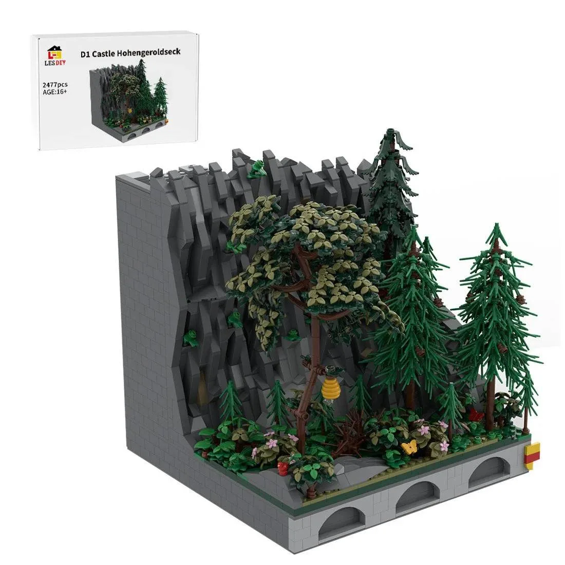 LesDiy Château D1 Hohengeroldseck (LESDIY-3626189) - prix | Brick Broker
