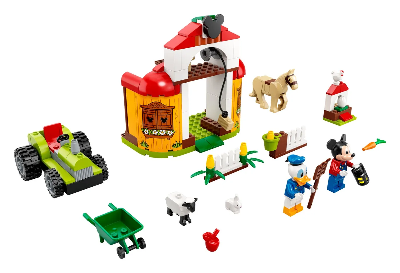 LEGO 10775 La ferme de Mickey Mouse et Donald Duck - prix | Brick Broker