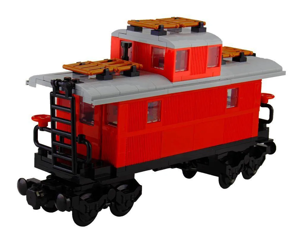 BlueBrixx Wagon de train classique de l'Ouest (BB-102895) - prix | Brick Broker