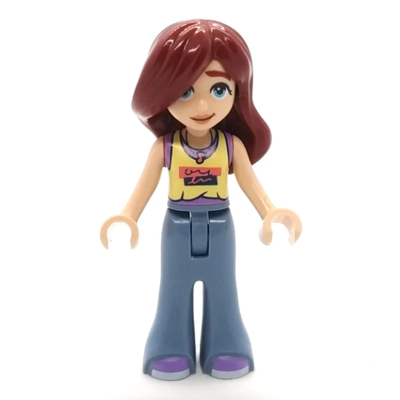 Paisley - Bright Light Yellow Top, Sand Blue… — minifigurine LEGO | Brick Broker