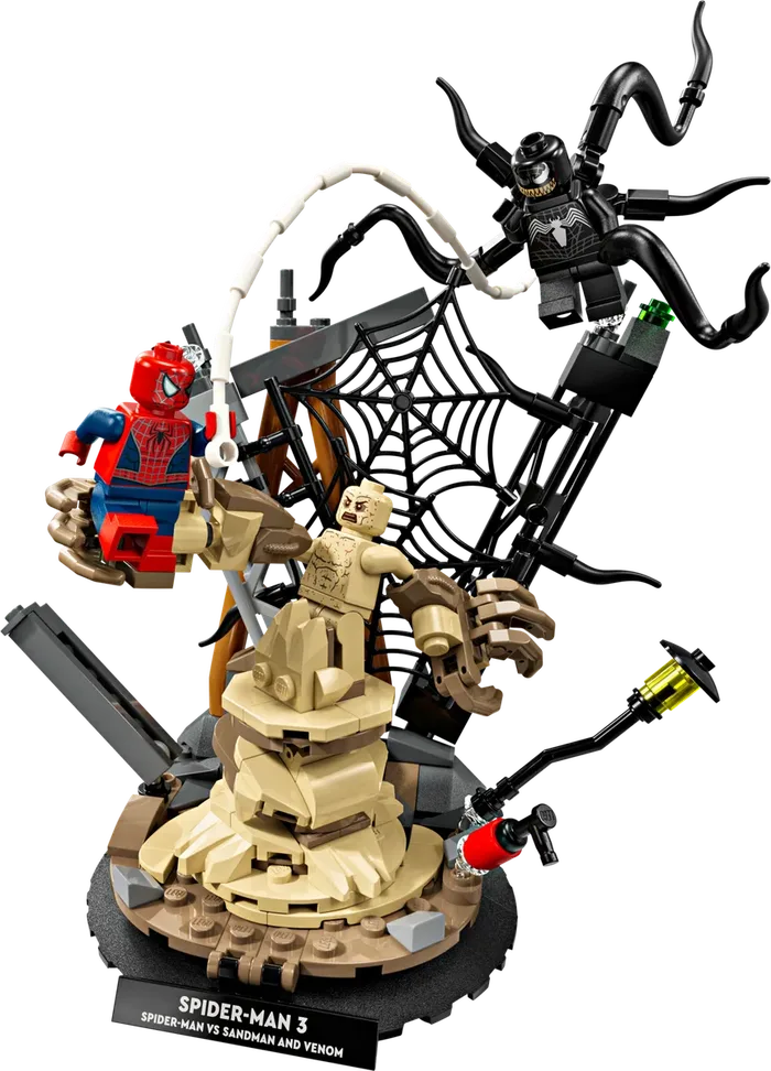 LEGO 76334 L'Épique Bataille : Spider-Man contre l'Homme-Sable - prix | Brick Broker