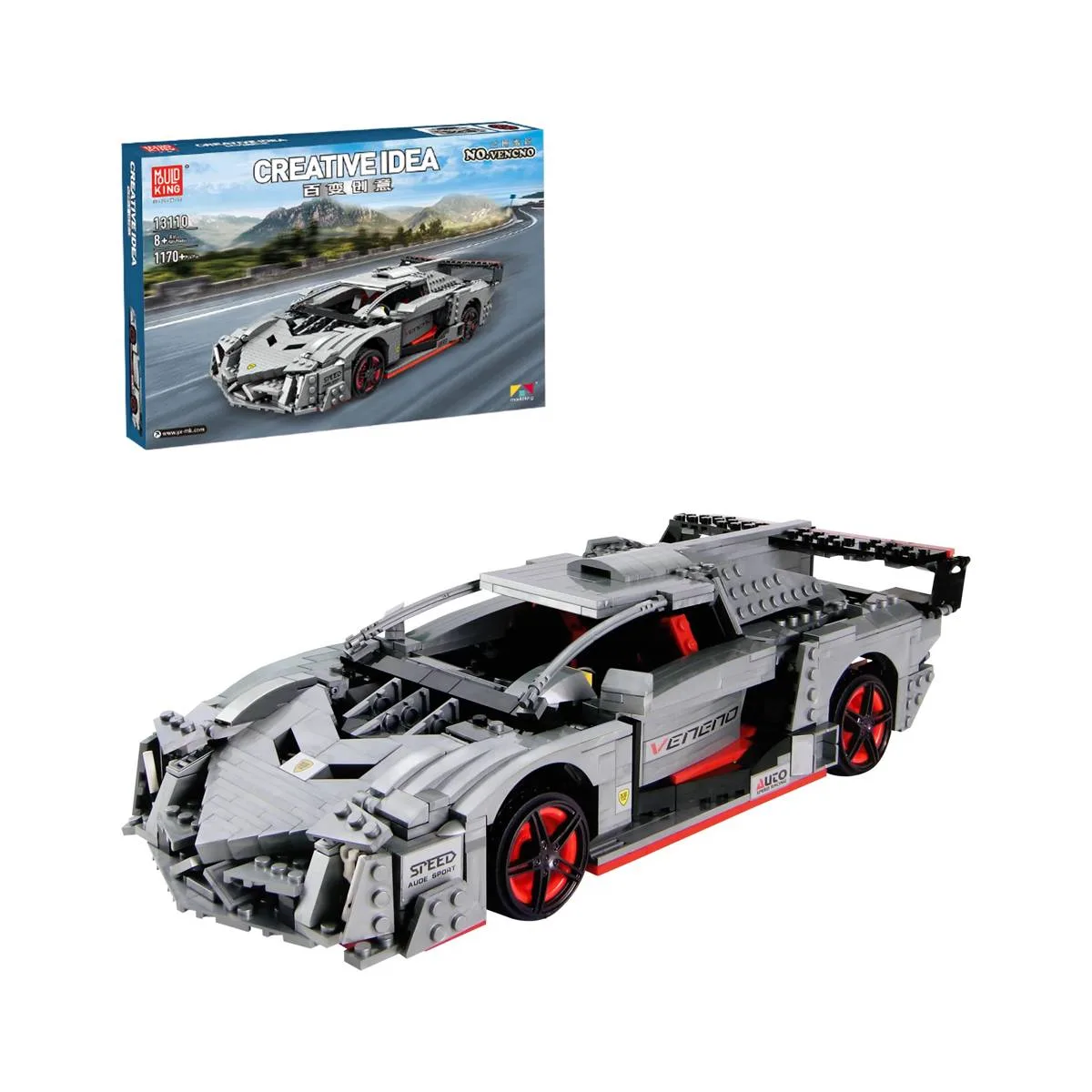Mould King Voiture de sport Rambo Poison (MOU-13110) - prix | Brick Broker