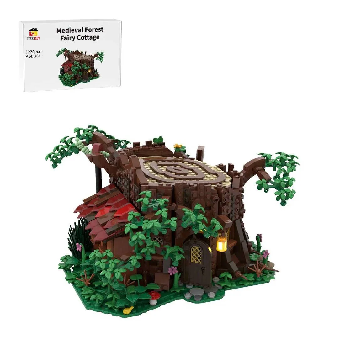 LesDiy Cottage de la fée de la forêt médiévale (LESDIY-3388265) - prix | Brick Broker