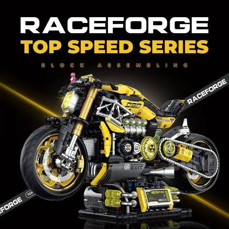 GULY Moto Cyberpunk Raceforge (GULY-60519) - prix | Brick Broker