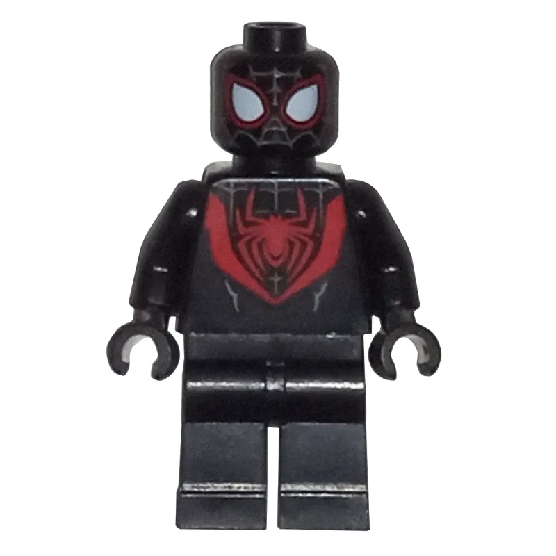 Spider-Man (Miles Morales), Large Red Spider… — minifigurine LEGO | Brick Broker
