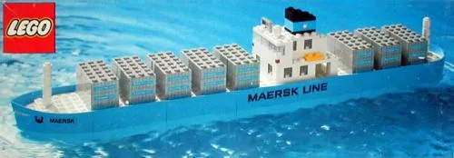 LEGO 1650 Porte-conteneurs Maersk Line - prix | Brick Broker