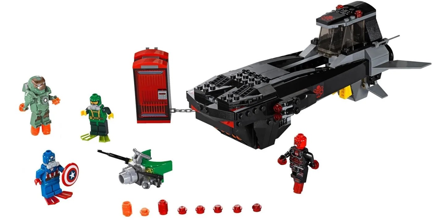 LEGO 76048 Attaque sous-marine d'Iron Skull - prix | Brick Broker