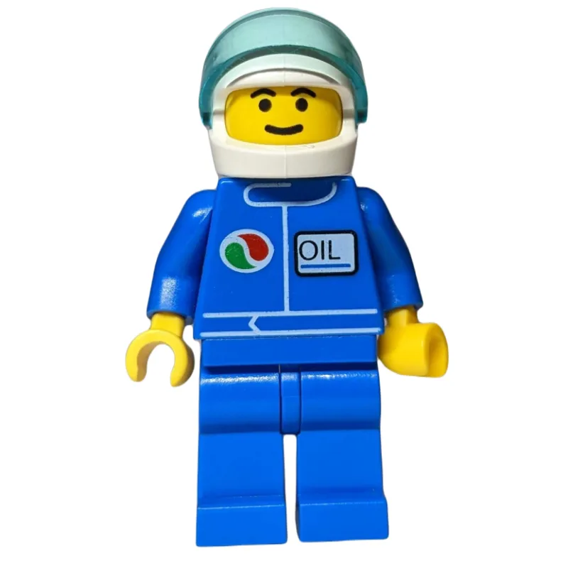 Racer, Blue Jacket with Octan Logo, Blue Legs… — minifigurine LEGO | Brick Broker