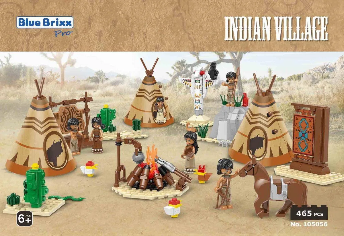 BlueBrixx Village indien (BB-105056) - prix | Brick Broker