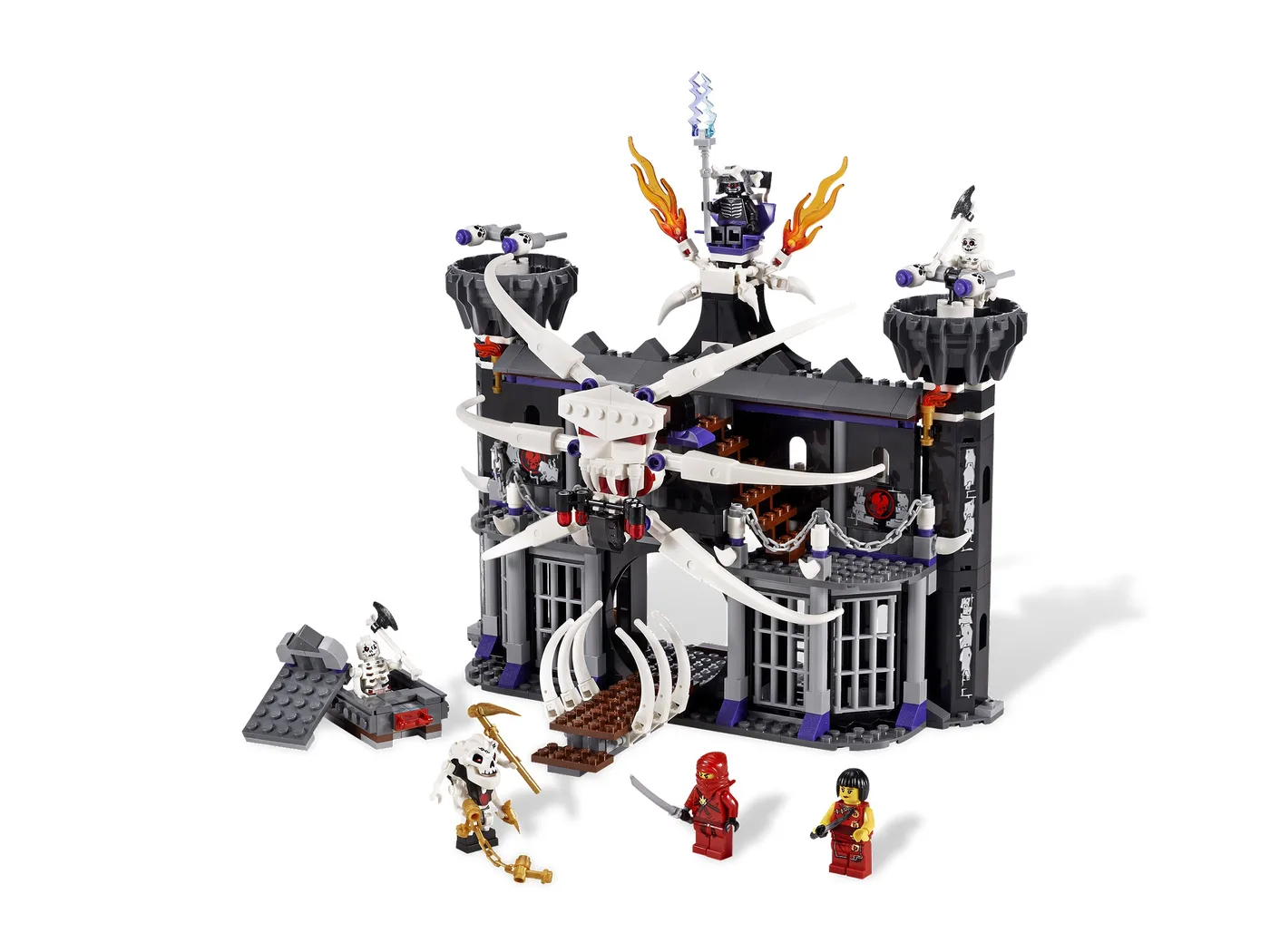 LEGO 2505 La sombre forteresse de Garmadon - prix | Brick Broker