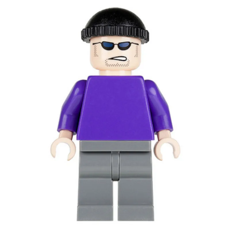 The Joker's Henchman with Plain Dark Purple T… — minifigurine LEGO | Brick Broker