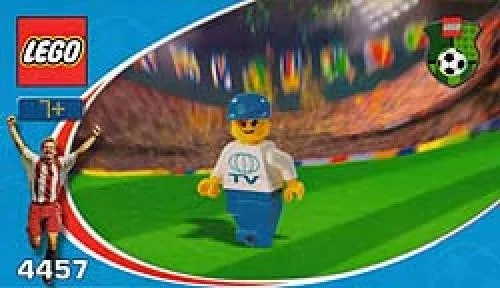 LEGO 4457 Cameraman de la télévision Coca-Cola - prix | Brick Broker