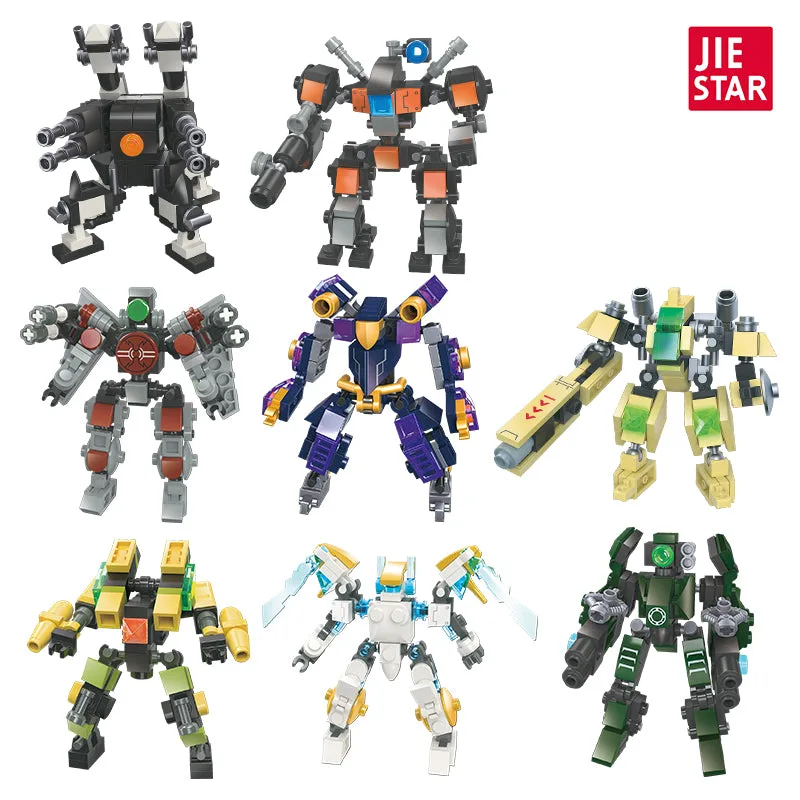 JIESTAR Mecha Bundle Set 8-Pack (JS-58219) - prix | Brick Broker
