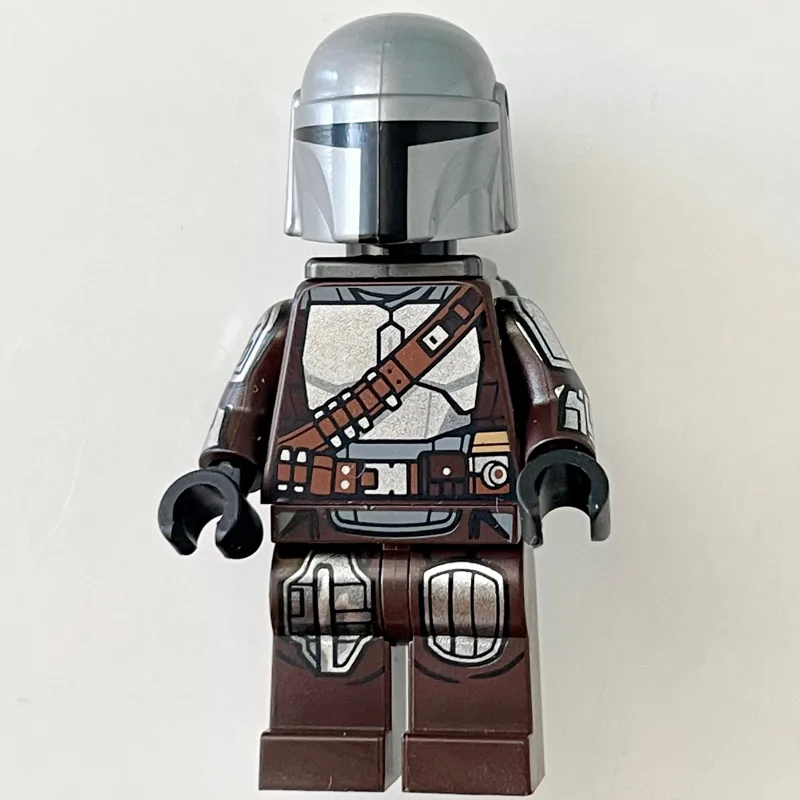 The Mandalorian / Din Djarin, Dark Brown Outf… — minifigurine LEGO | Brick Broker