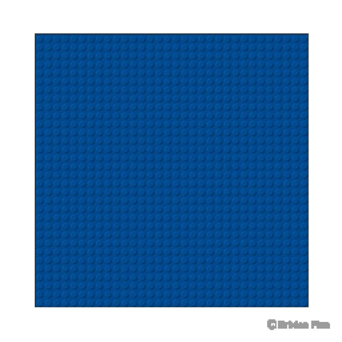 BRIXIES Plaque de base bleue 32 x 32 tenons (BRIXIES-225.009) - prix | Brick Broker