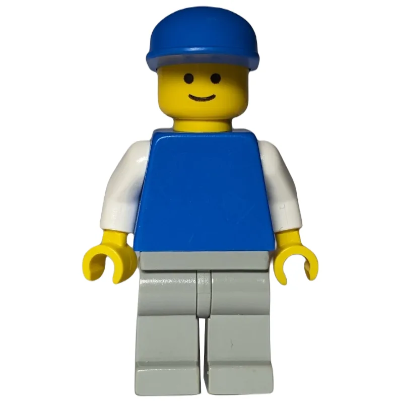 Blue Torso, Light Grey Legs, Blue Cap — dans quels sets LEGO ? (fig-008498) | Brick Broker