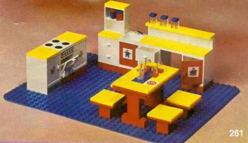 LEGO 261 Cuisine Complète - prix et où acheter | Brick Broker
