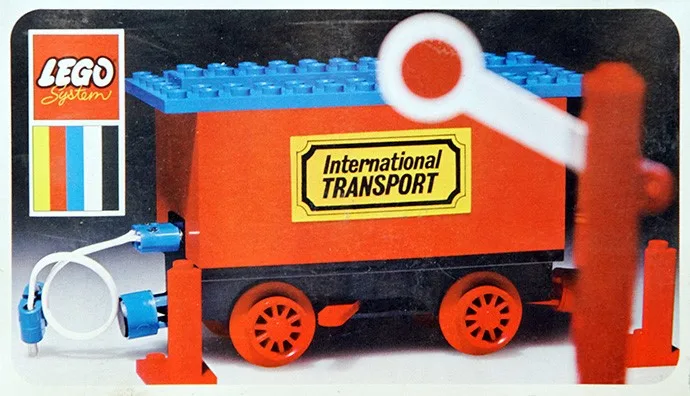 LEGO 161 Wagon à batterie avec signal et changement de direction - prix | Brick Broker