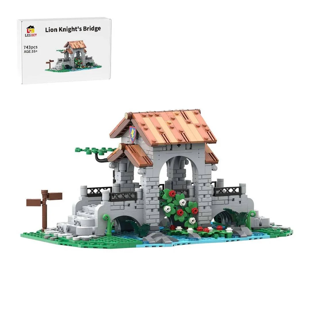 LesDiy Pont des Chevaliers du Lion (LESDIY-3542259) - prix | Brick Broker