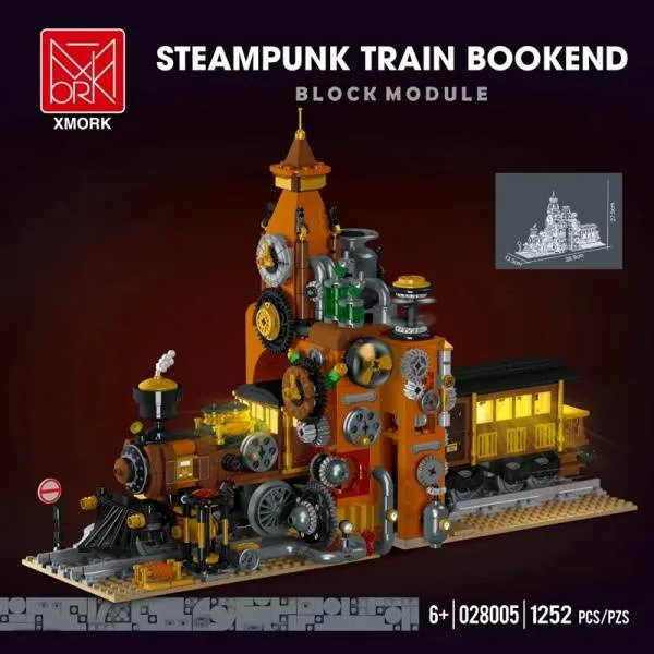 Mork Cendrier locomotive Steampunk (MOR-028005) - prix | Brick Broker