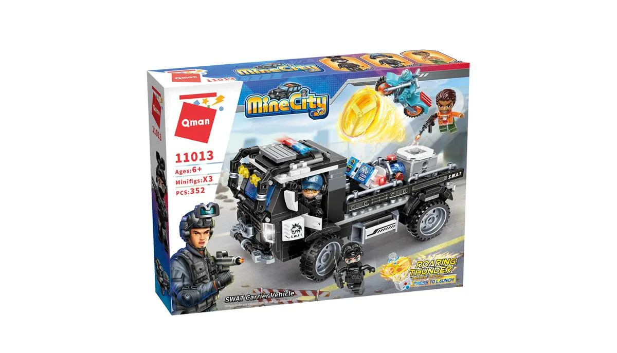 Qman Véhicule de transport SWAT (QMAN-11013) - prix | Brick Broker