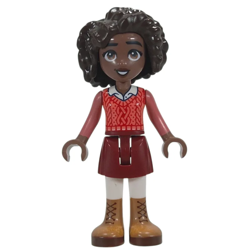 Aliya, Coral Shirt, Dark Red Skirt — dans quels sets LEGO ? (fig-017964) | Brick Broker