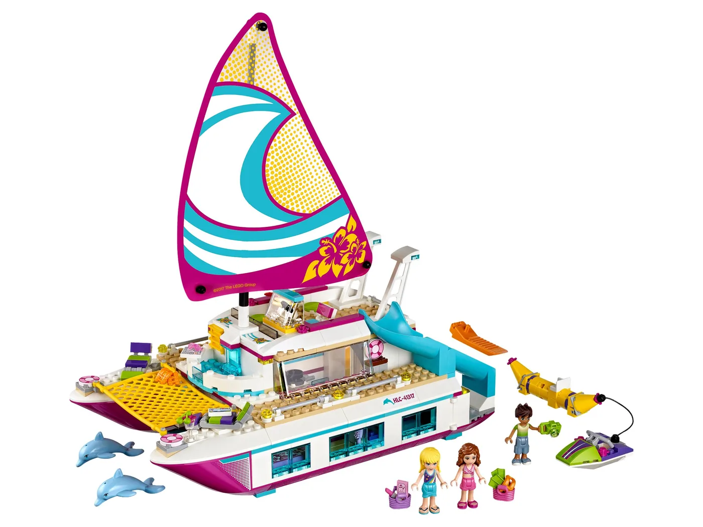 LEGO 41317 Le catamaran au soleil - prix | Brick Broker