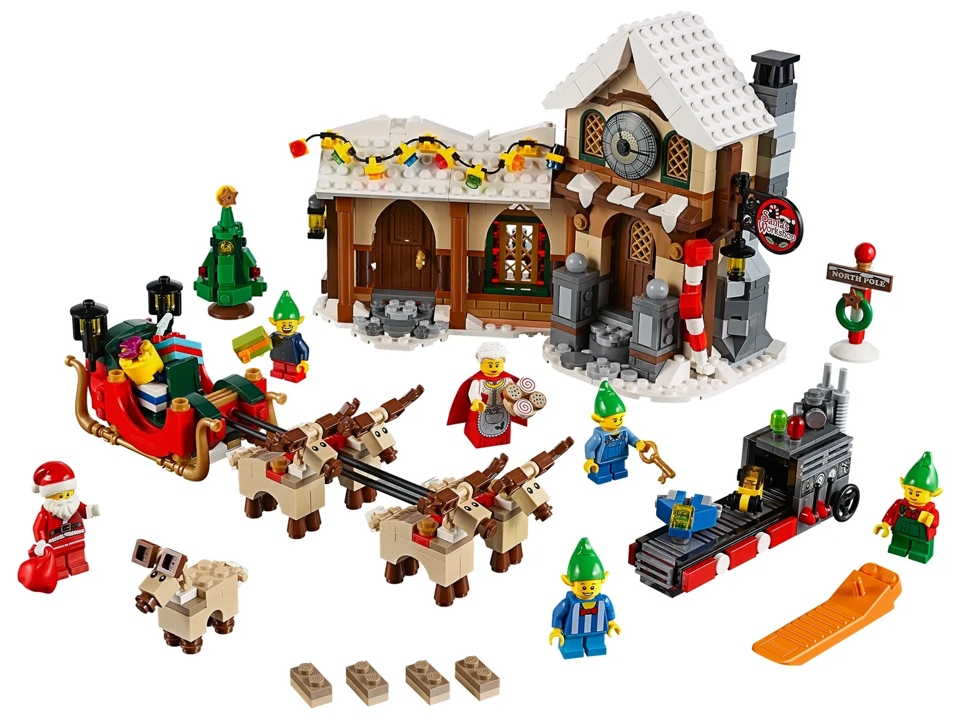 LEGO 10245 L'atelier du Père Noël - prix | Brick Broker