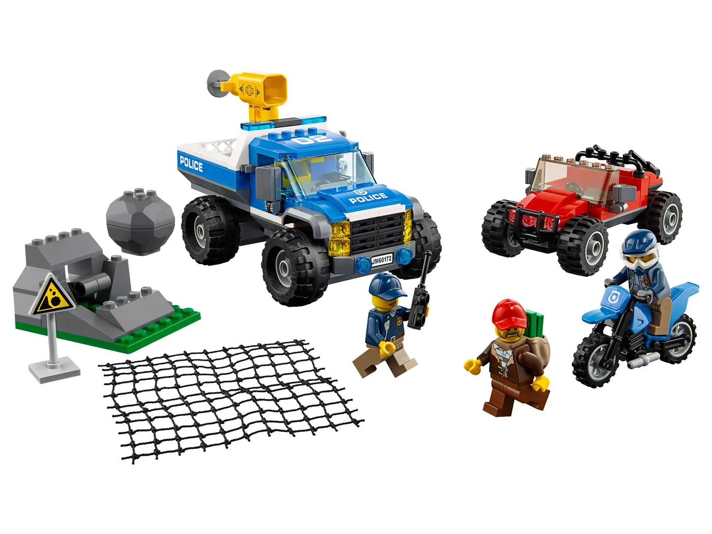 LEGO 60172 Poursuite sur route de terre - prix | Brick Broker