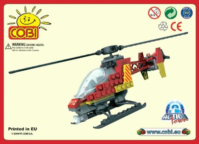 COBI Hélicoptère d'action (COBI-1422) - prix | Brick Broker